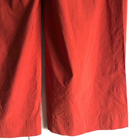 Anthropologie Maeve Colette Linen Blend Wide-Leg Trousers in Cedar Size 29P NWT - Picture 12 of 12